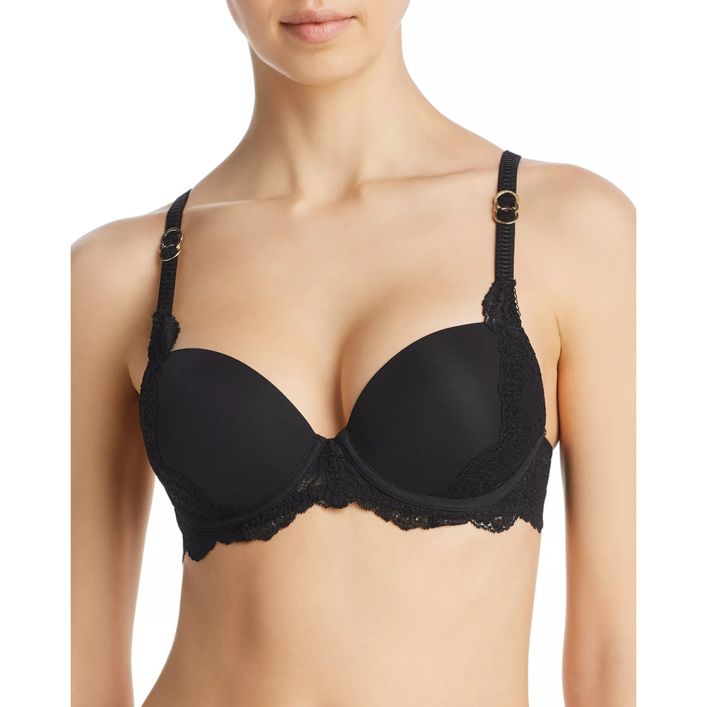Stella McCartney Smooth & Lace Plunge Bra – 32E - Picture 1 of 5